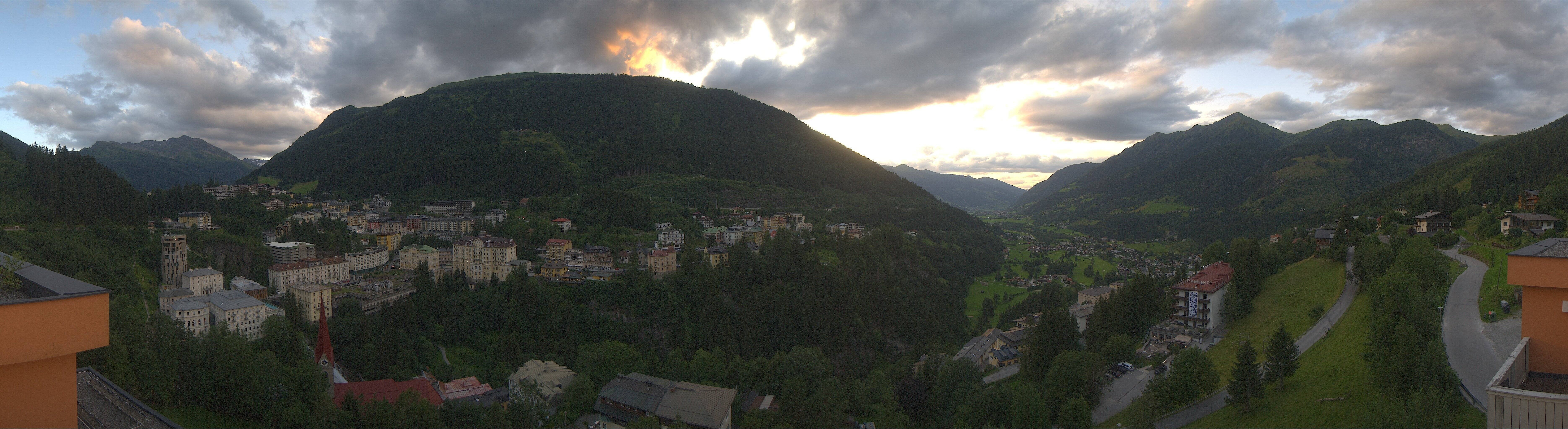 Archived image Webcam Hotel Schillerhof in Bad Gastein