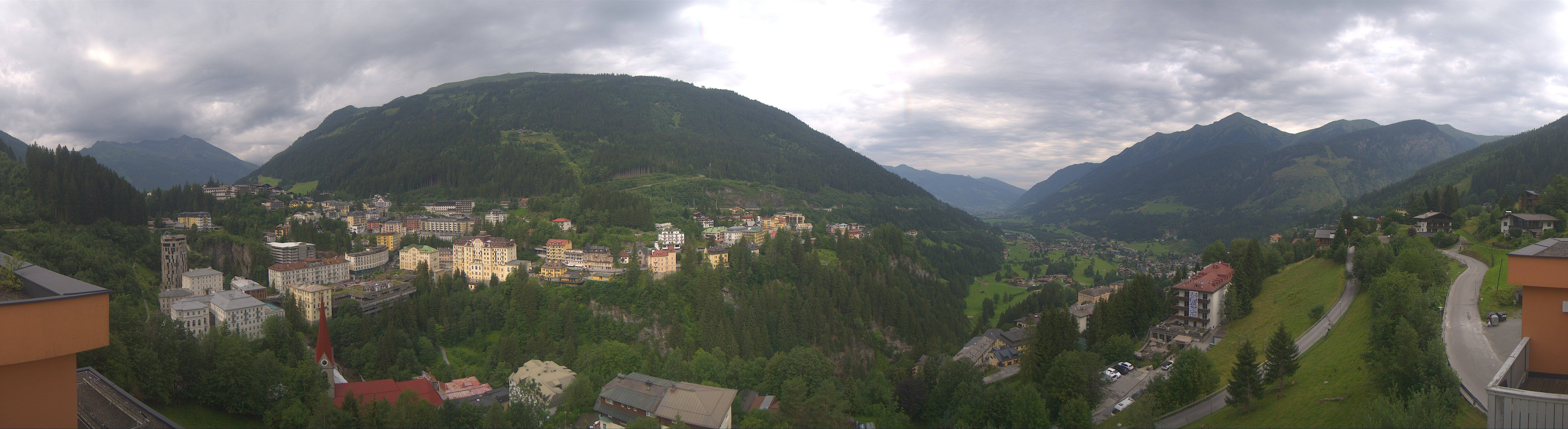 Archived image Webcam Hotel Schillerhof in Bad Gastein