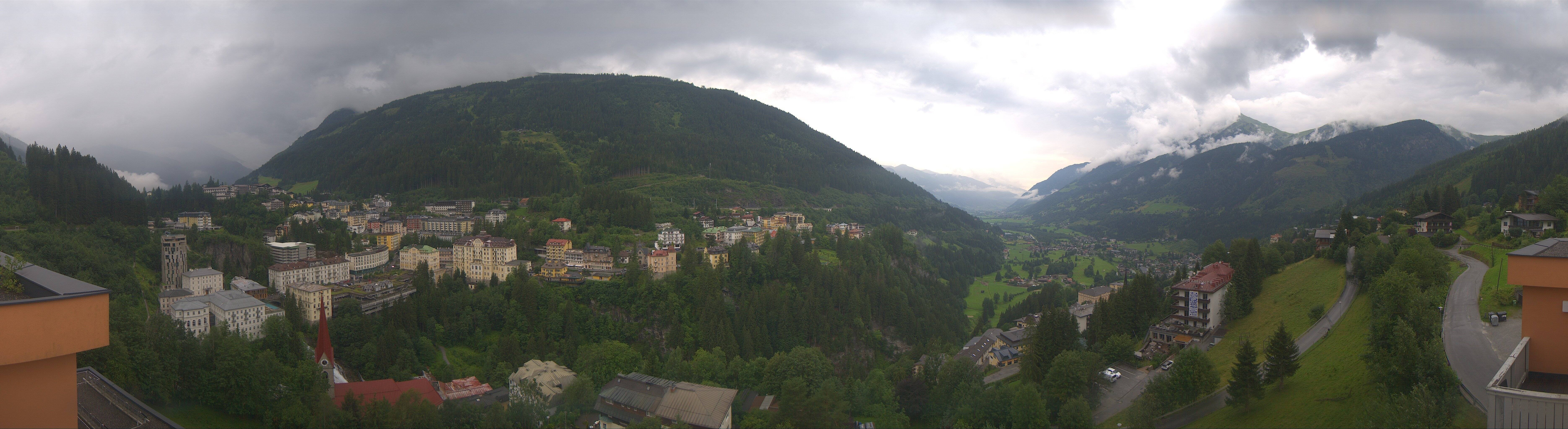 Archived image Webcam Hotel Schillerhof in Bad Gastein