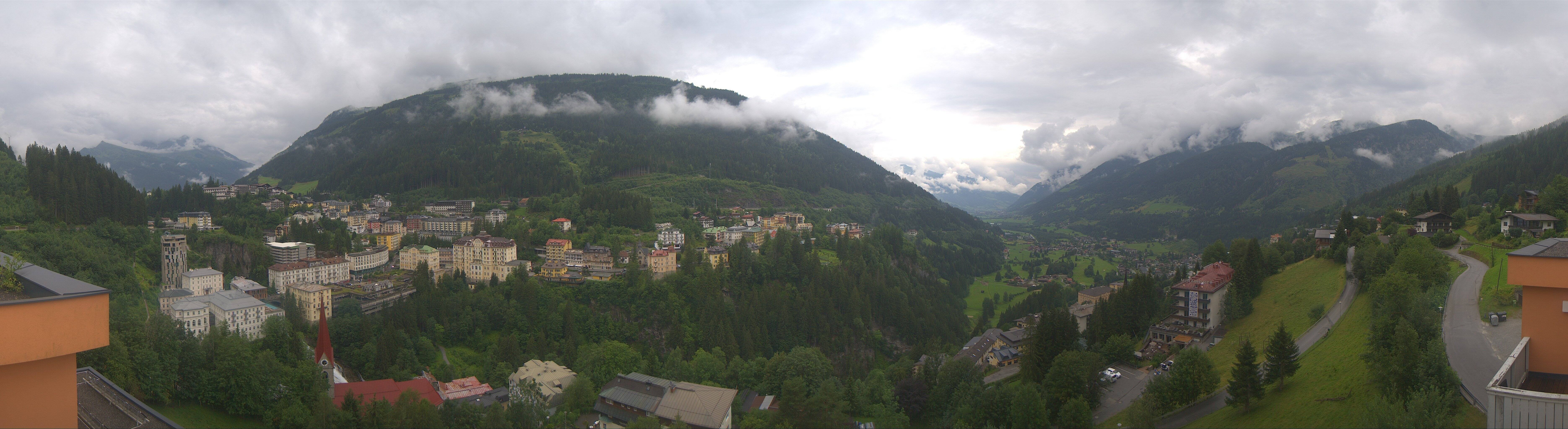 Archived image Webcam Hotel Schillerhof in Bad Gastein