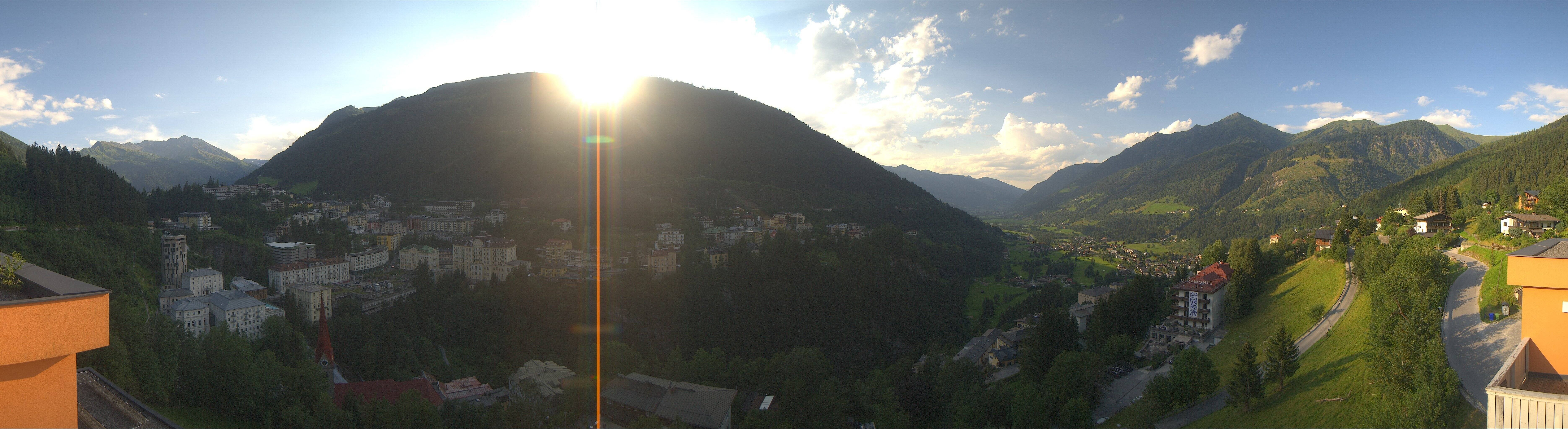 Archived image Webcam Hotel Schillerhof in Bad Gastein