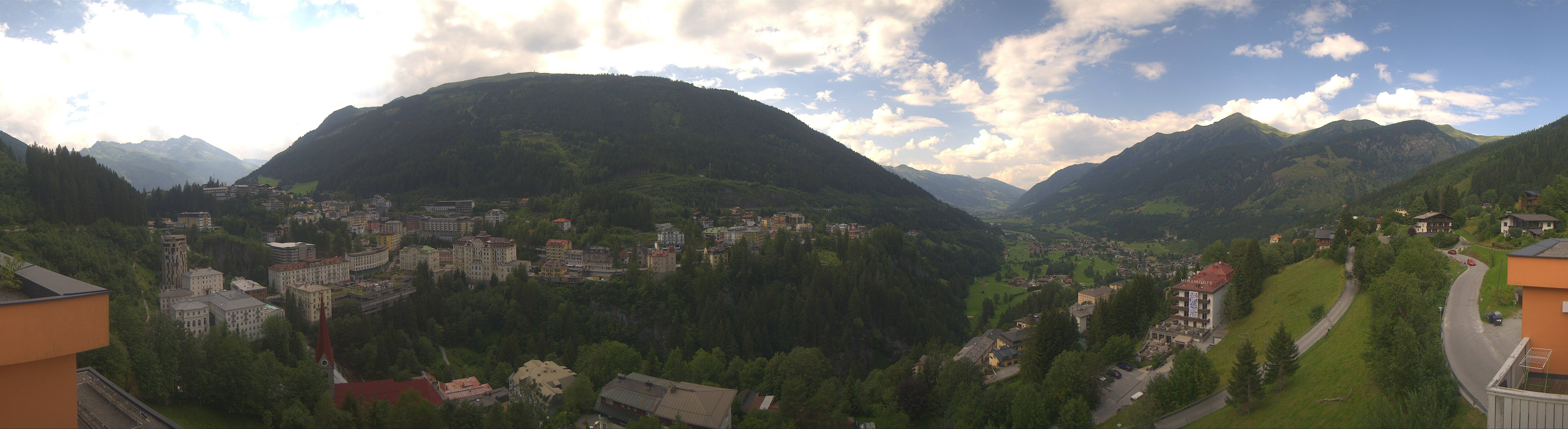Archived image Webcam Hotel Schillerhof in Bad Gastein