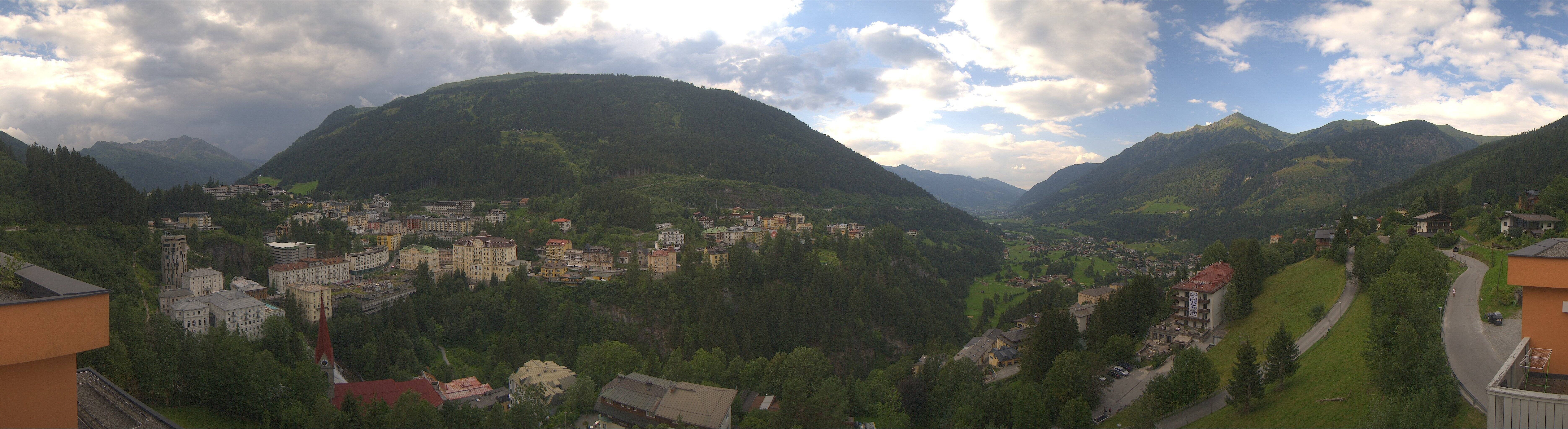 Archived image Webcam Hotel Schillerhof in Bad Gastein