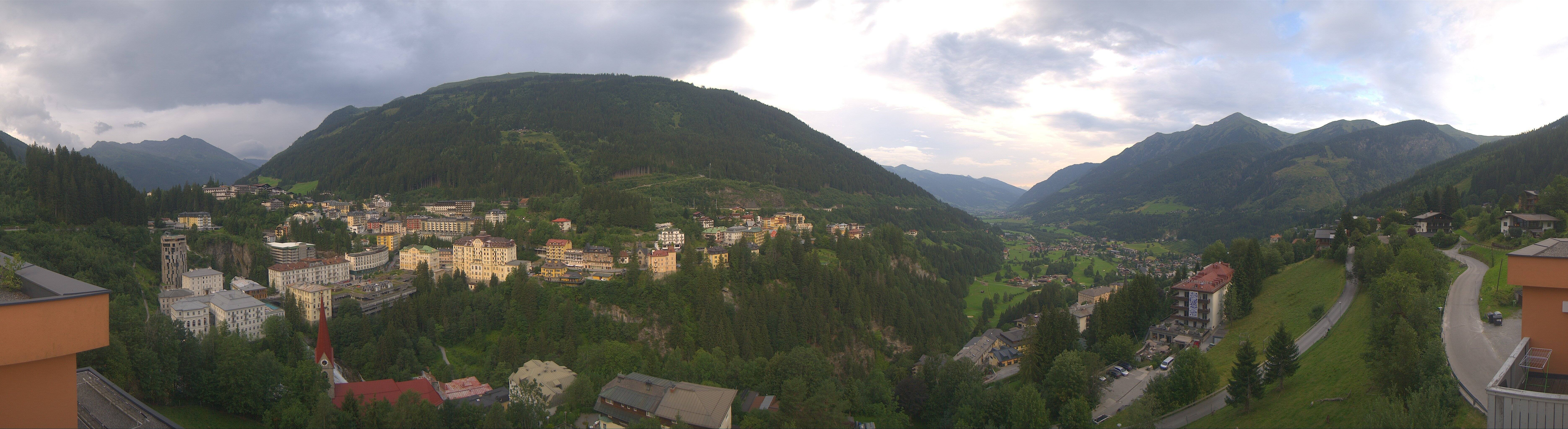 Archived image Webcam Hotel Schillerhof in Bad Gastein