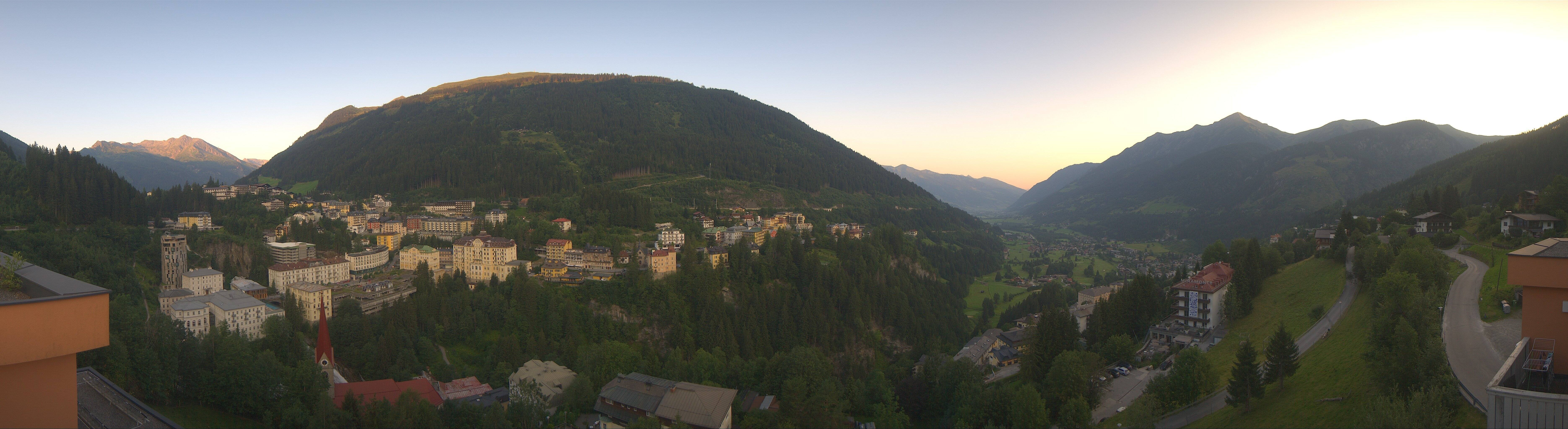 Archived image Webcam Hotel Schillerhof in Bad Gastein
