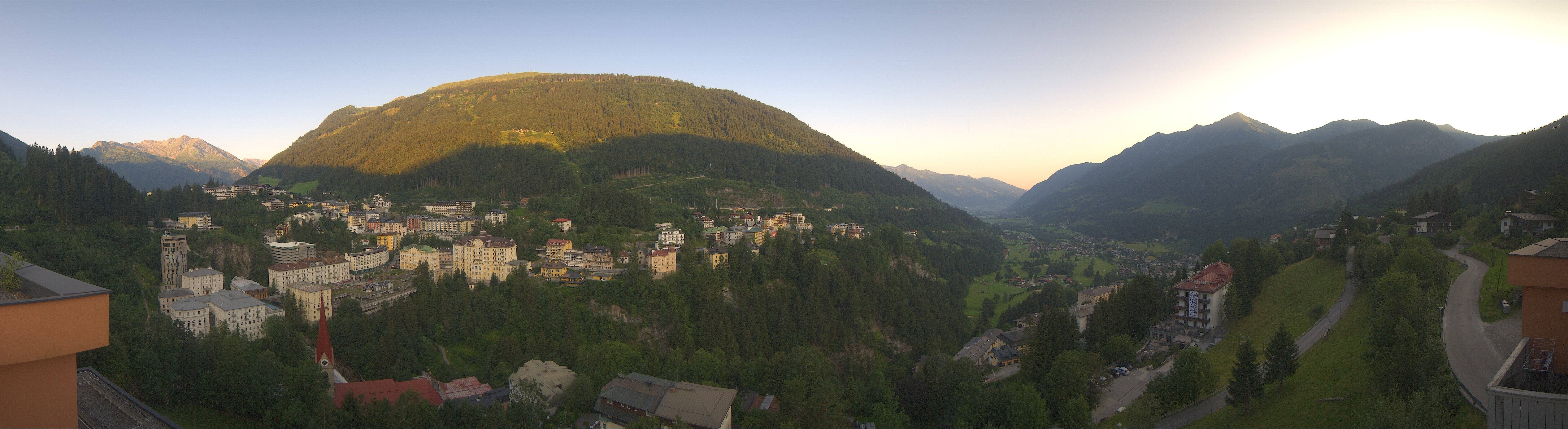 Archived image Webcam Hotel Schillerhof in Bad Gastein