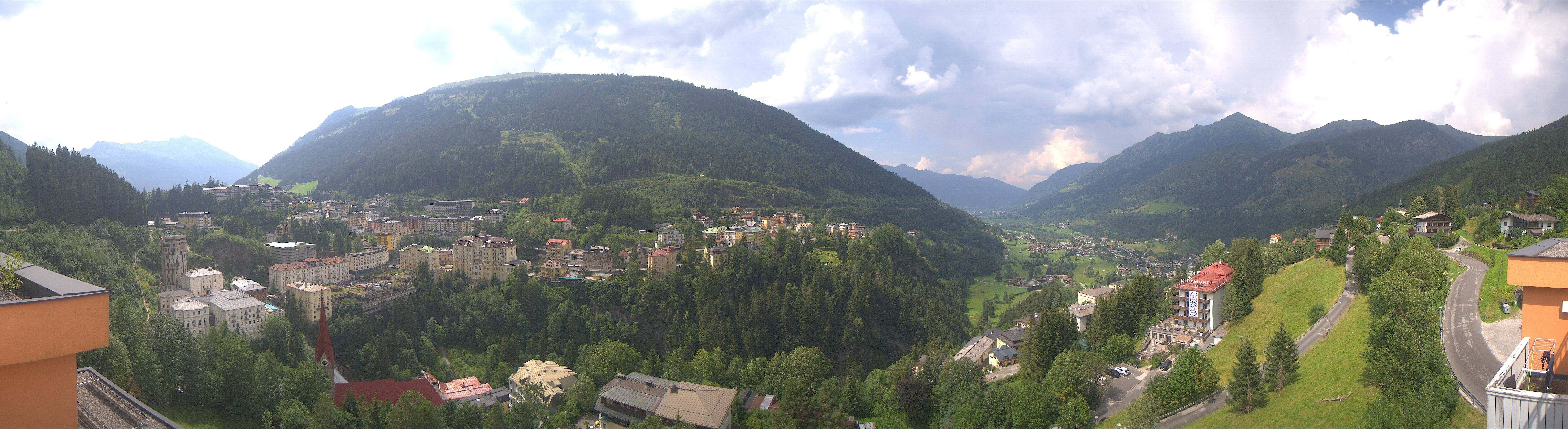 Archived image Webcam Hotel Schillerhof in Bad Gastein