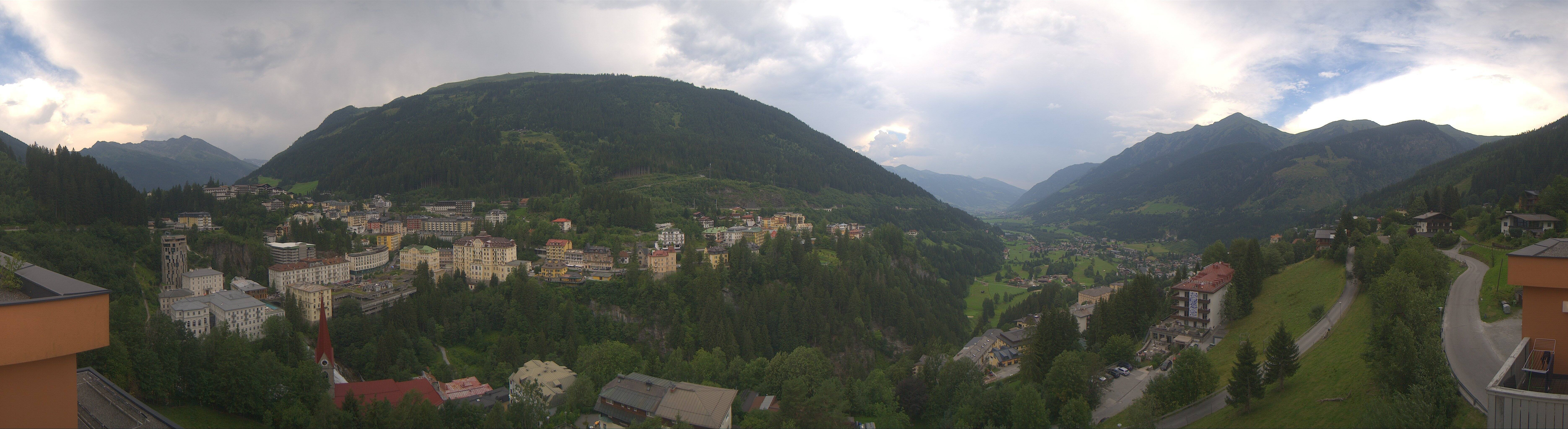 Archived image Webcam Hotel Schillerhof in Bad Gastein