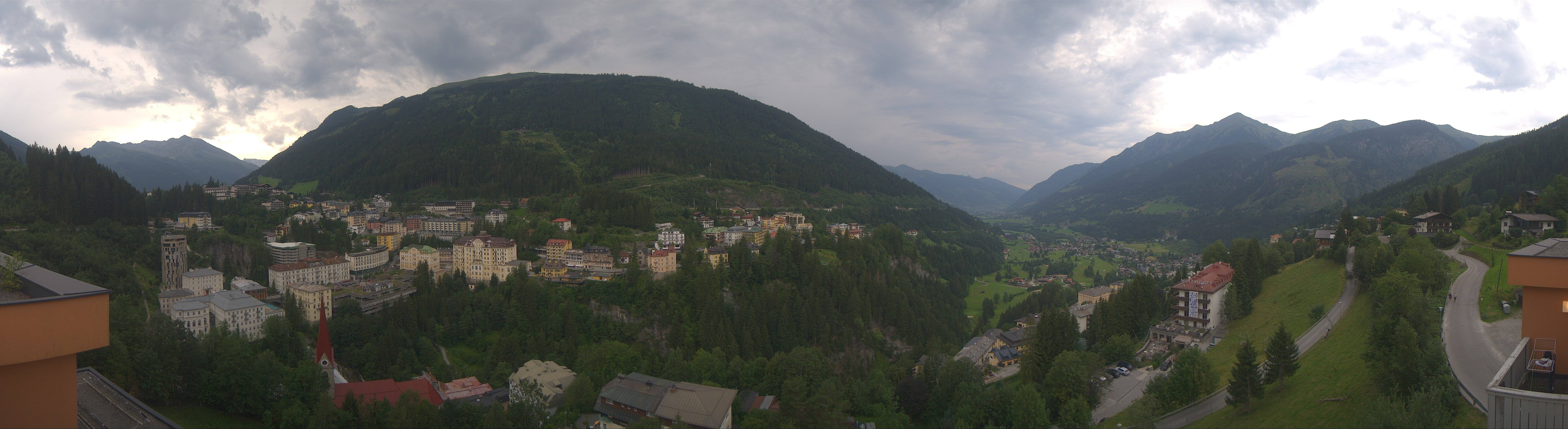 Archived image Webcam Hotel Schillerhof in Bad Gastein