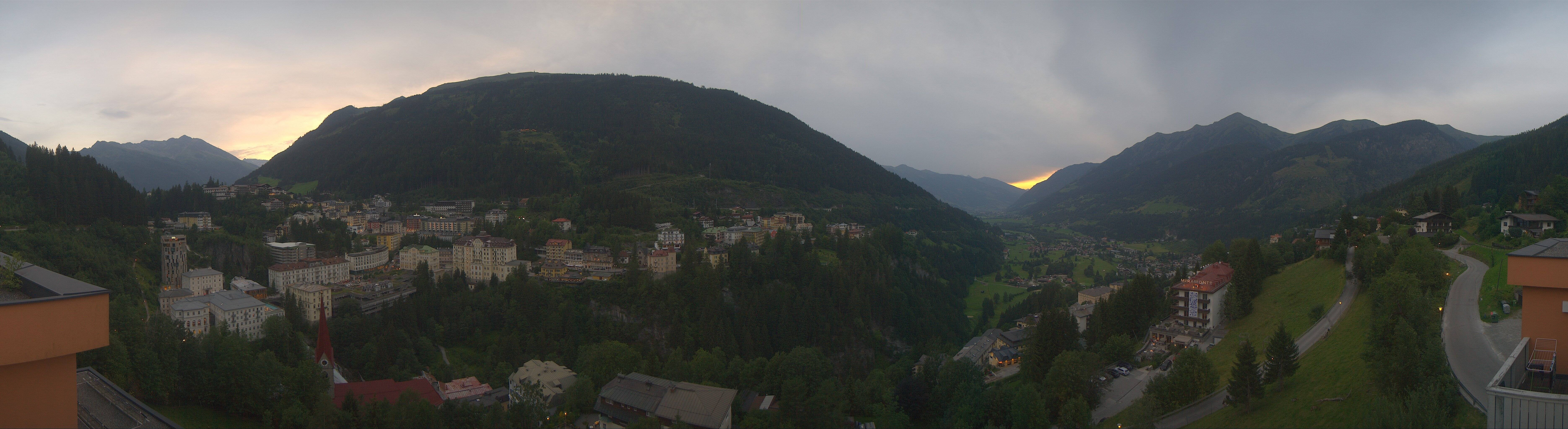 Archived image Webcam Hotel Schillerhof in Bad Gastein