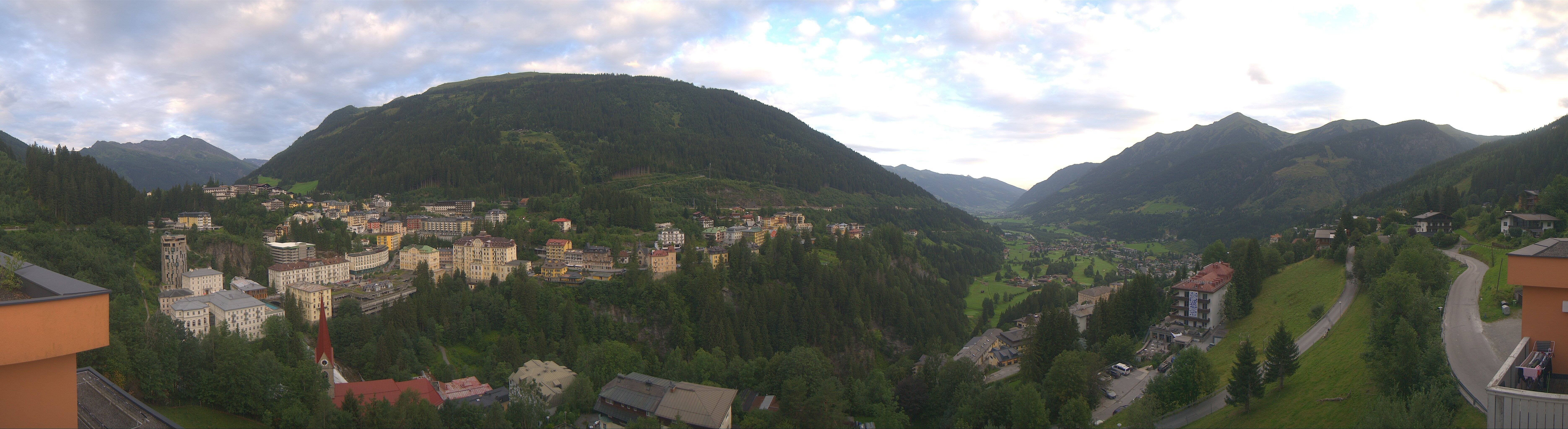 Archived image Webcam Hotel Schillerhof in Bad Gastein