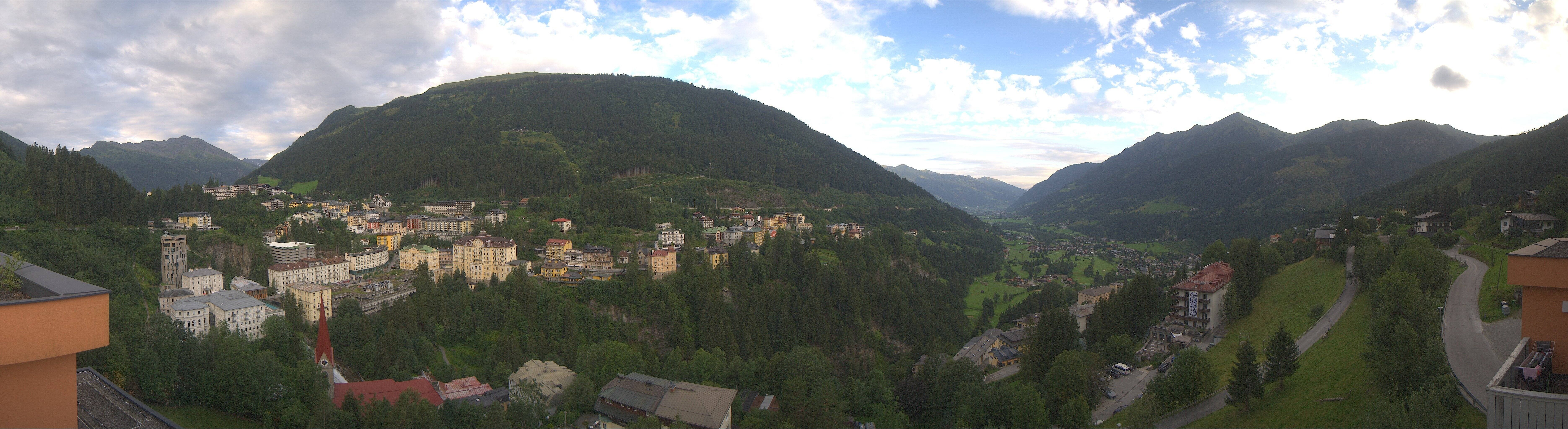 Archived image Webcam Hotel Schillerhof in Bad Gastein