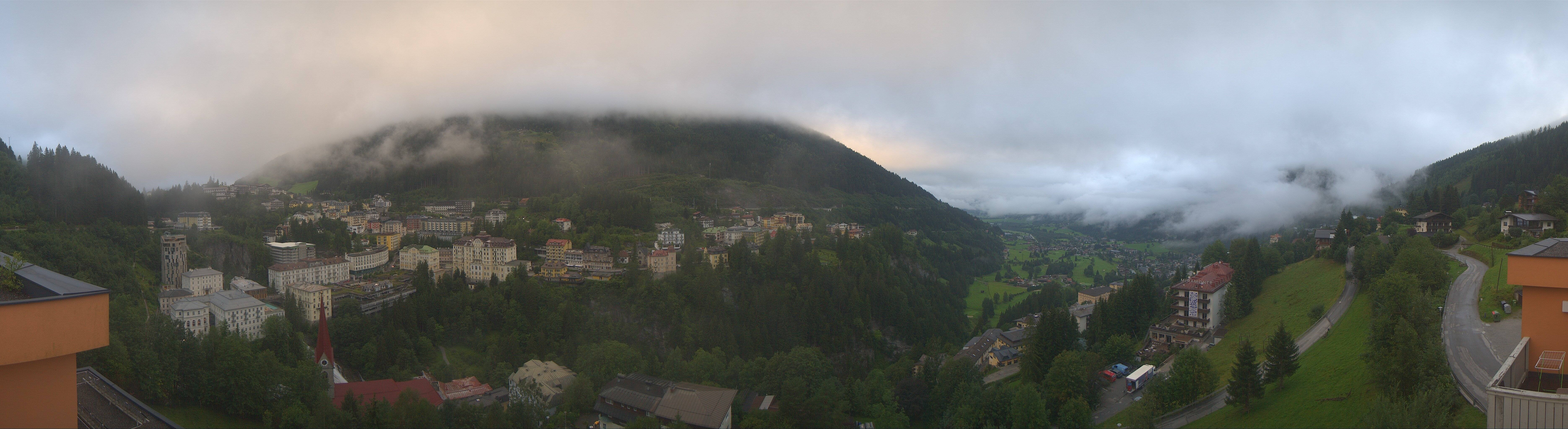 Archived image Webcam Hotel Schillerhof in Bad Gastein
