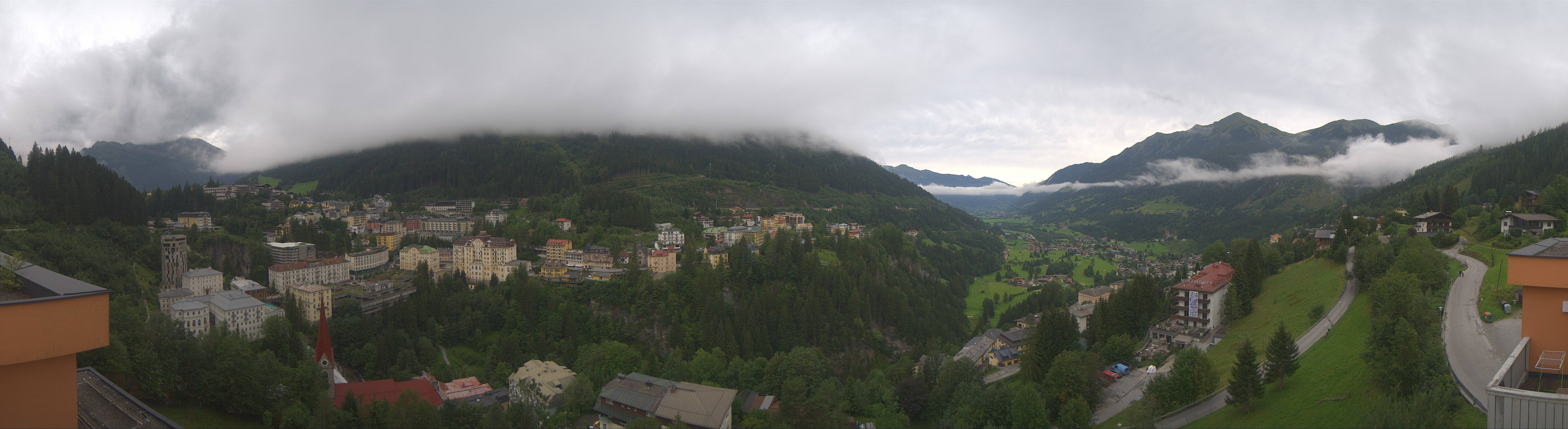 Archived image Webcam Hotel Schillerhof in Bad Gastein