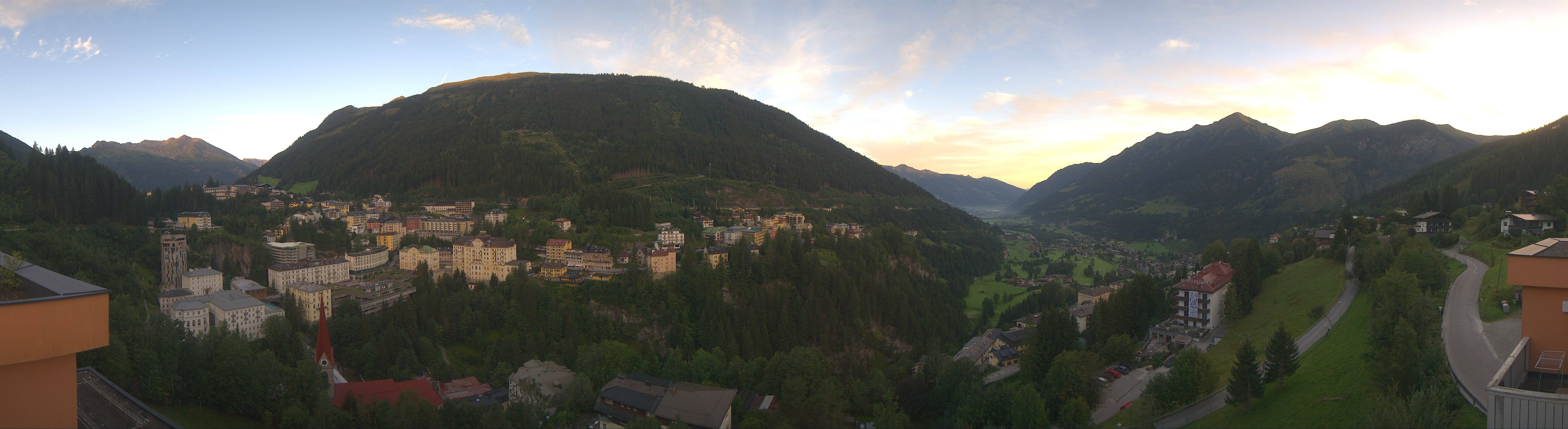 Archived image Webcam Hotel Schillerhof in Bad Gastein