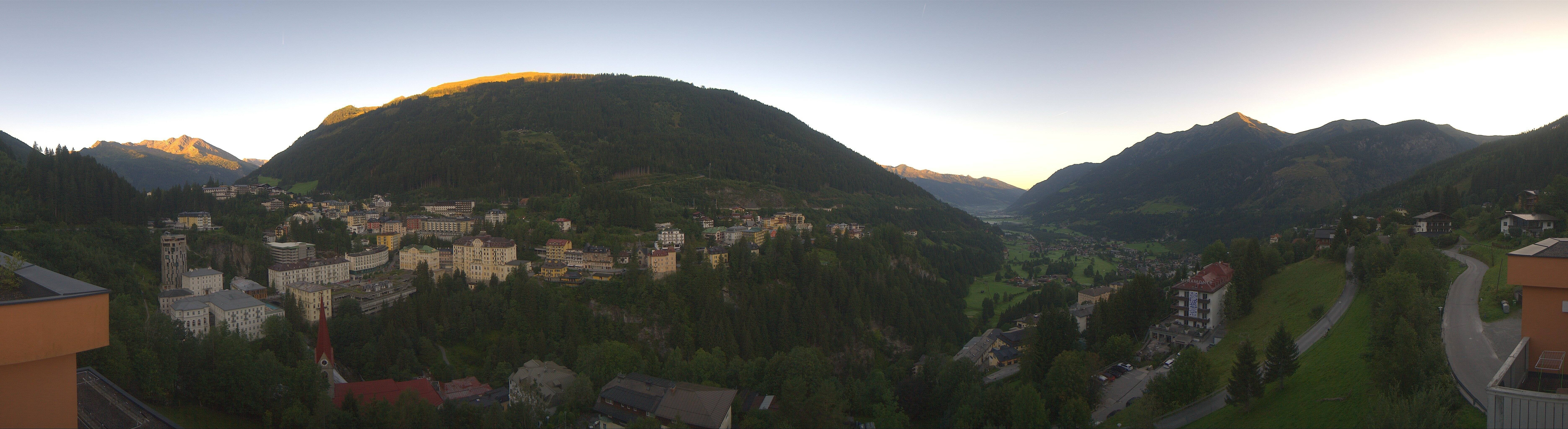 Archived image Webcam Hotel Schillerhof in Bad Gastein