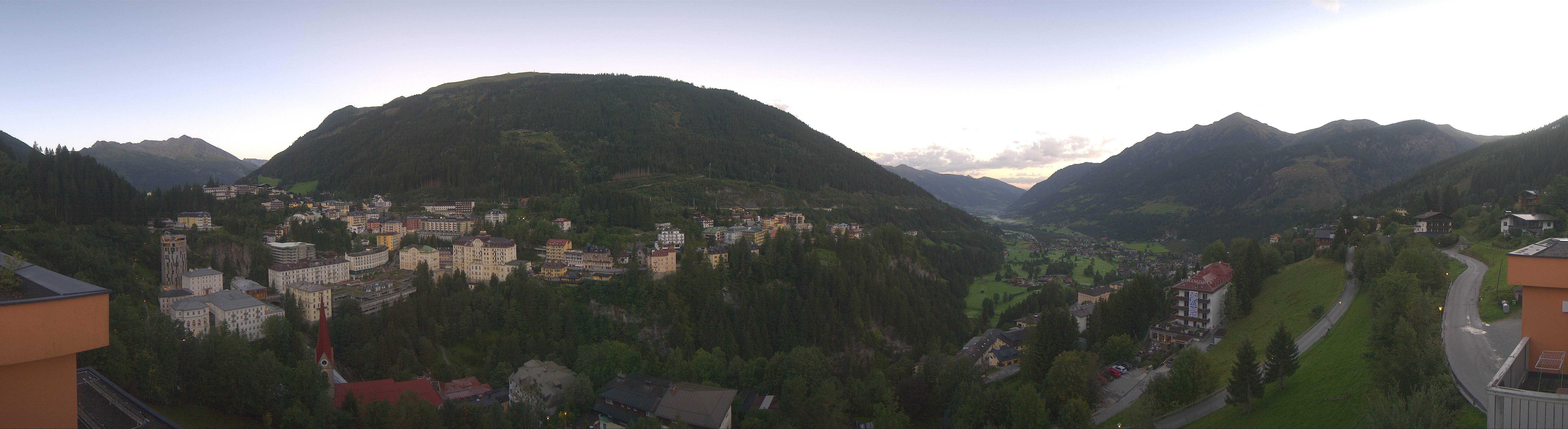 Archived image Webcam Hotel Schillerhof in Bad Gastein