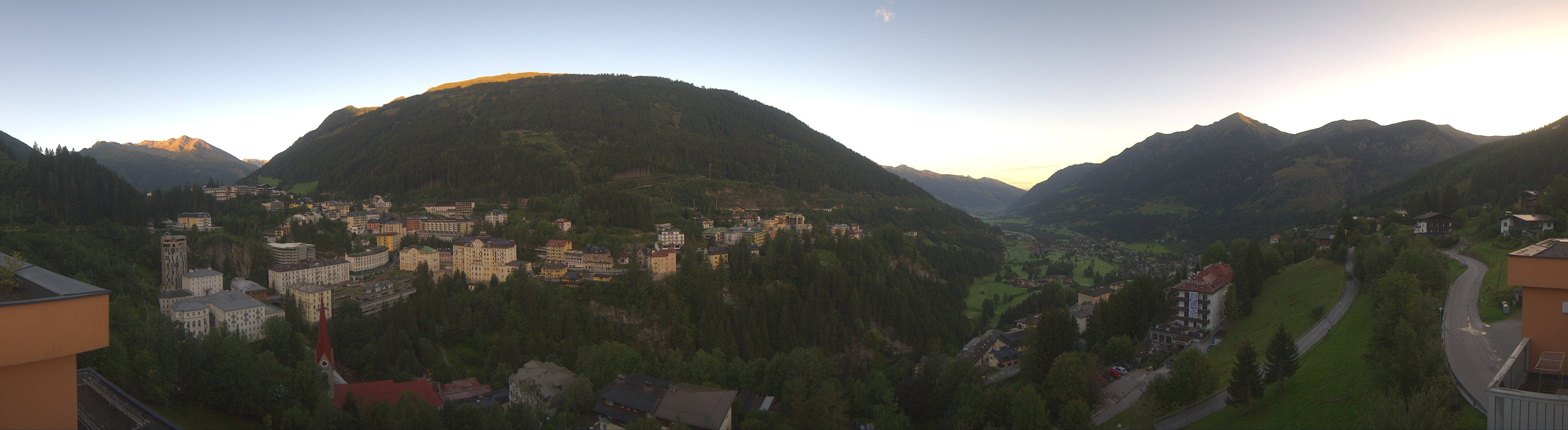 Archived image Webcam Hotel Schillerhof in Bad Gastein