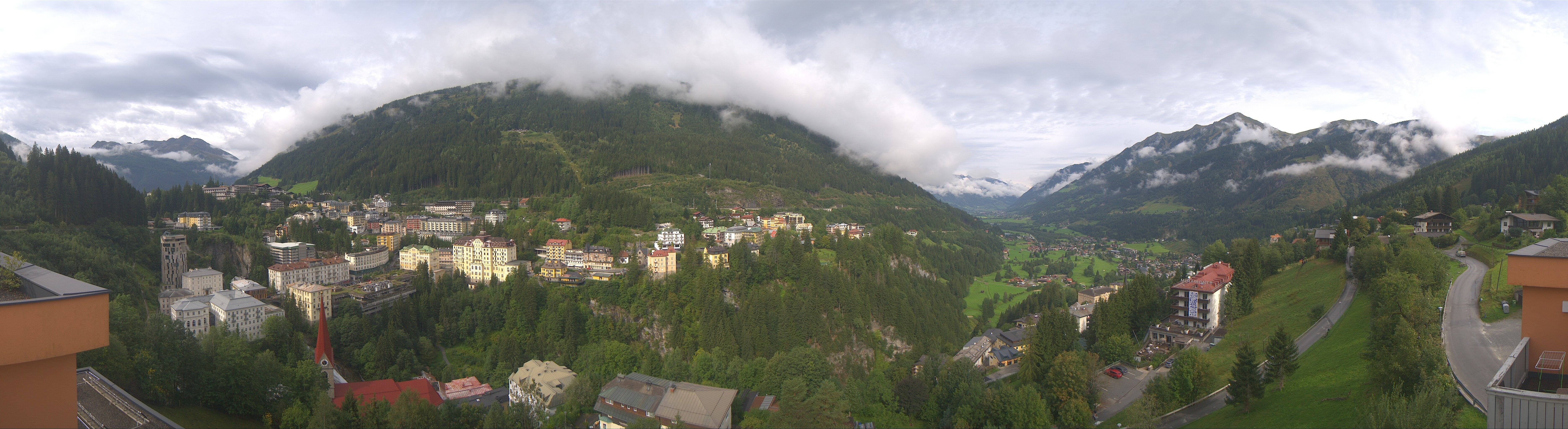 Archived image Webcam Hotel Schillerhof in Bad Gastein