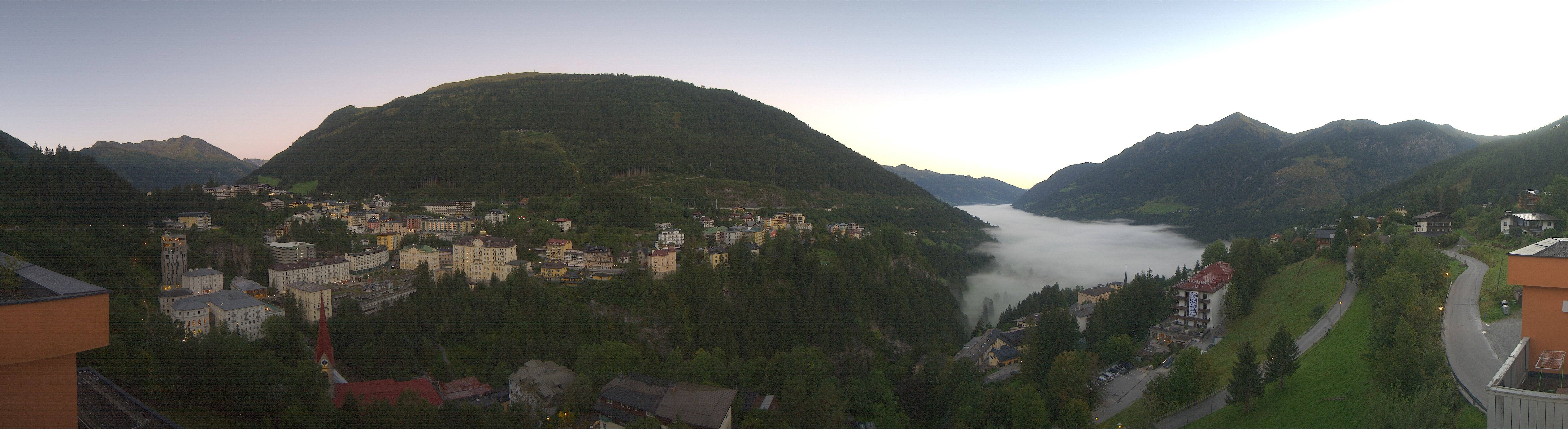Archived image Webcam Hotel Schillerhof in Bad Gastein