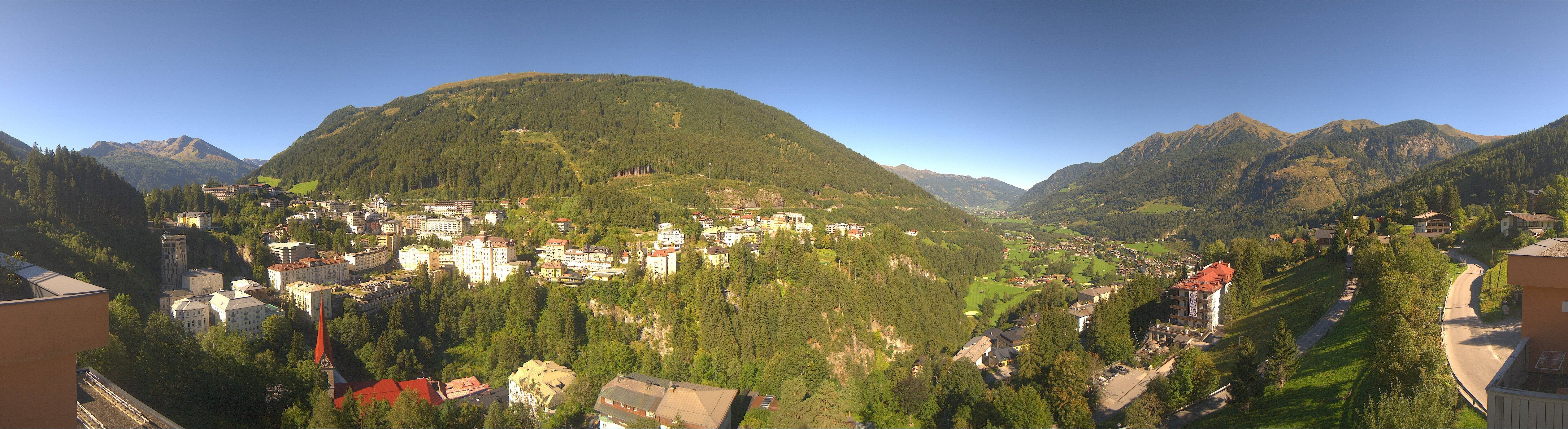 Archived image Webcam Hotel Schillerhof in Bad Gastein