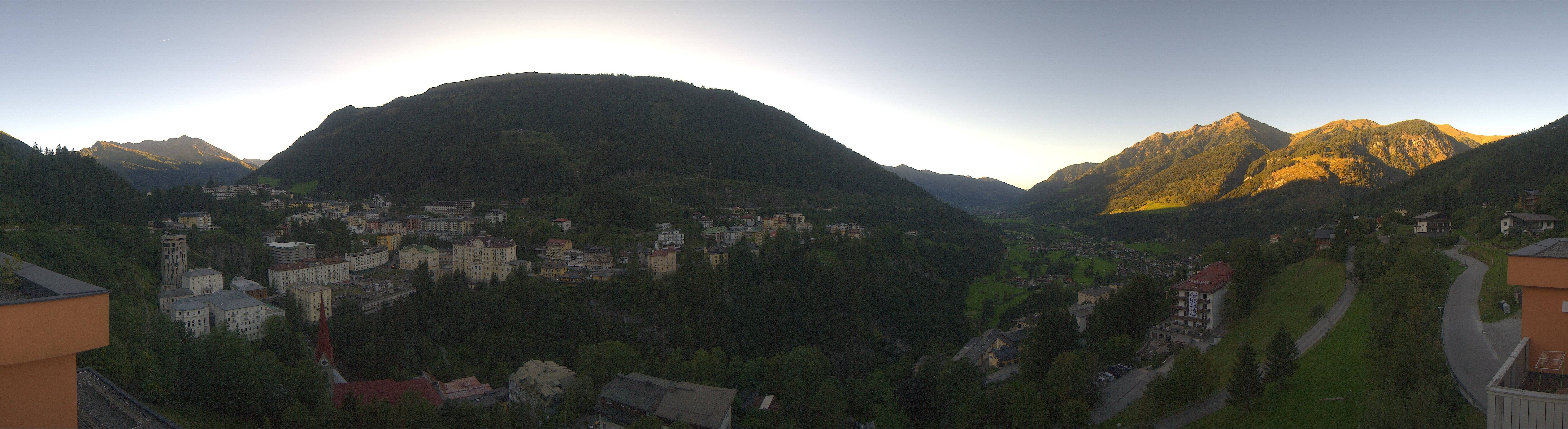 Archived image Webcam Hotel Schillerhof in Bad Gastein