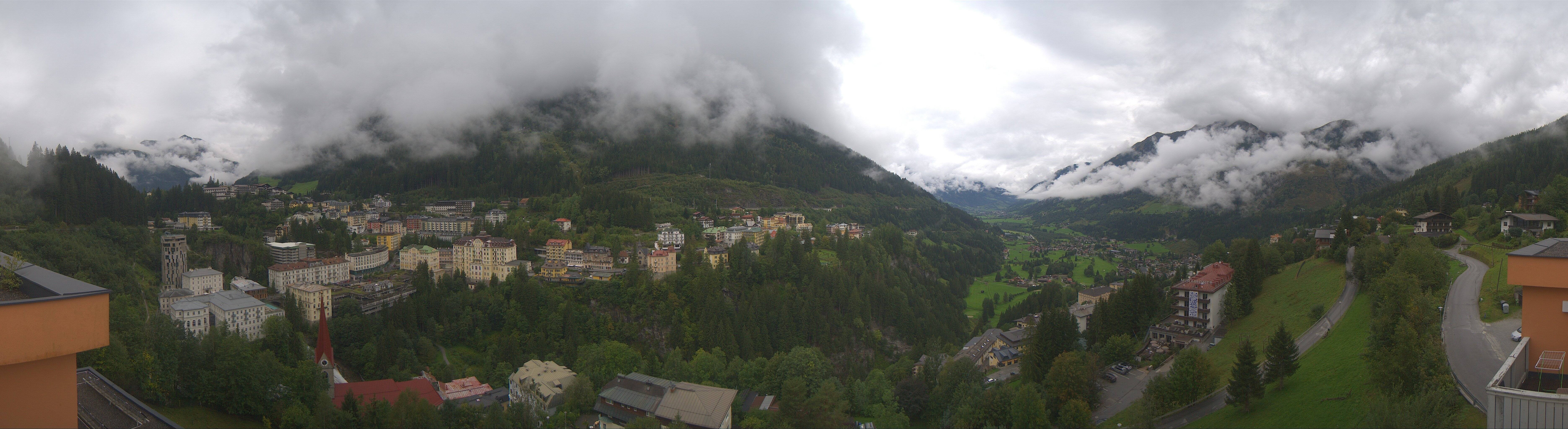 Archived image Webcam Hotel Schillerhof in Bad Gastein