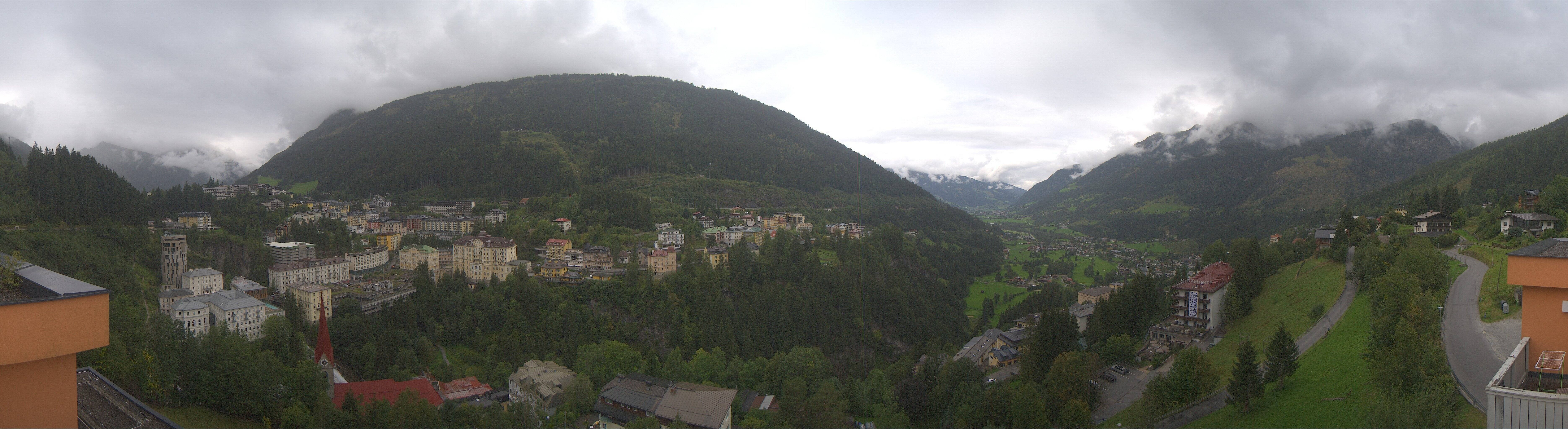 Archived image Webcam Hotel Schillerhof in Bad Gastein
