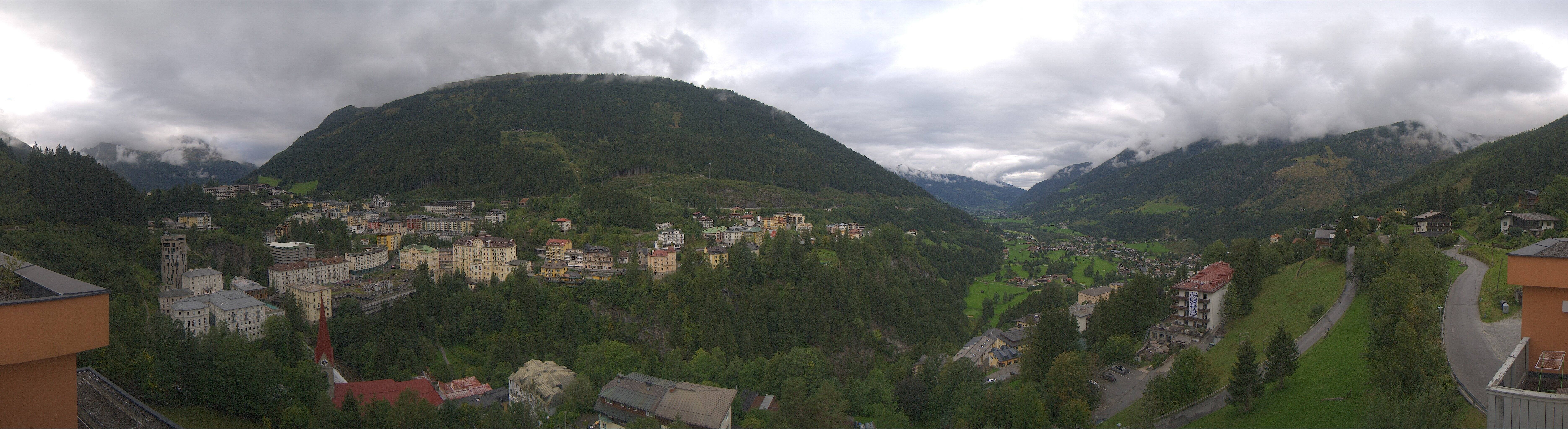 Archived image Webcam Hotel Schillerhof in Bad Gastein