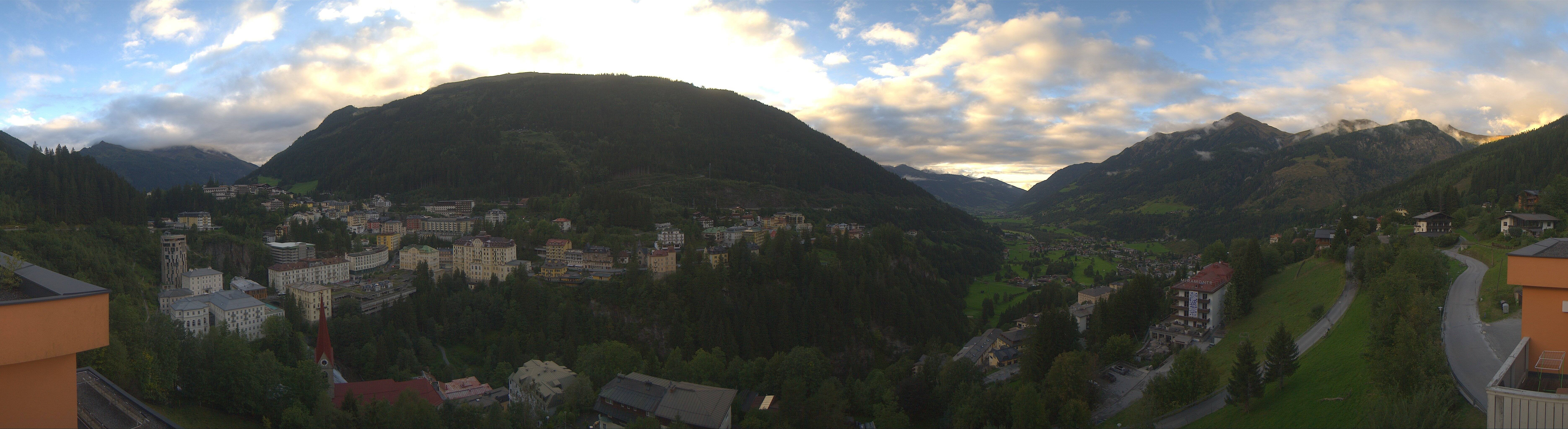 Archived image Webcam Hotel Schillerhof in Bad Gastein