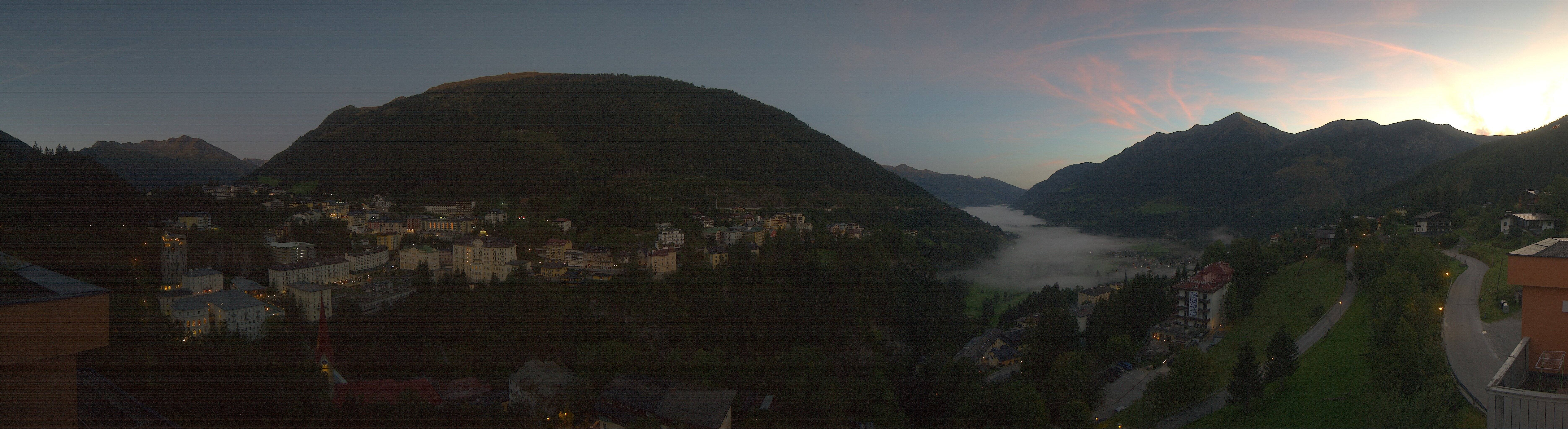 Archived image Webcam Hotel Schillerhof in Bad Gastein