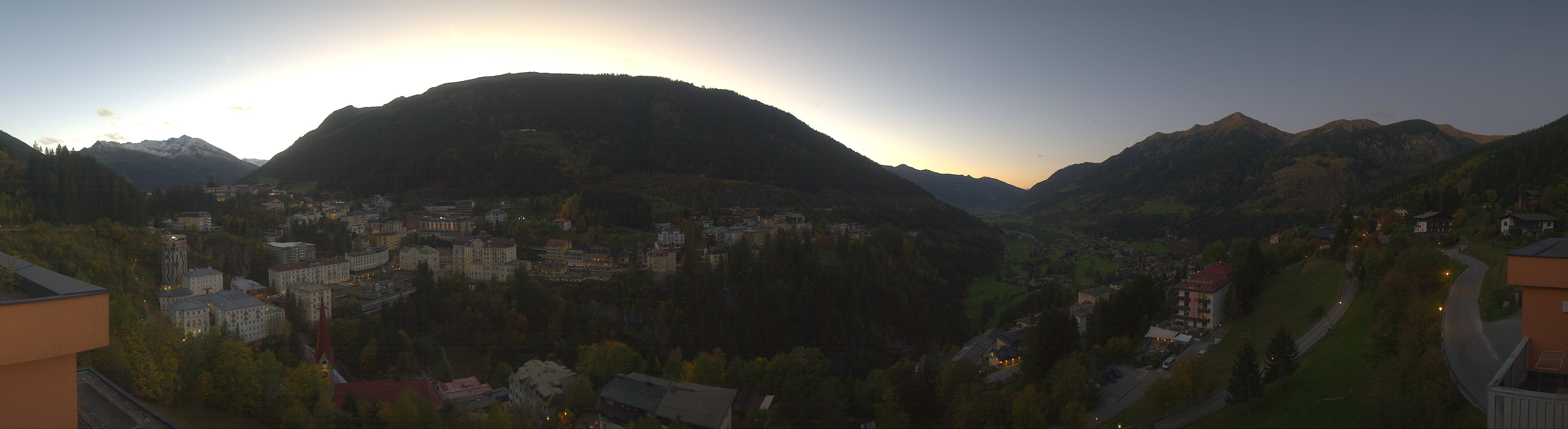 Archived image Webcam Hotel Schillerhof in Bad Gastein