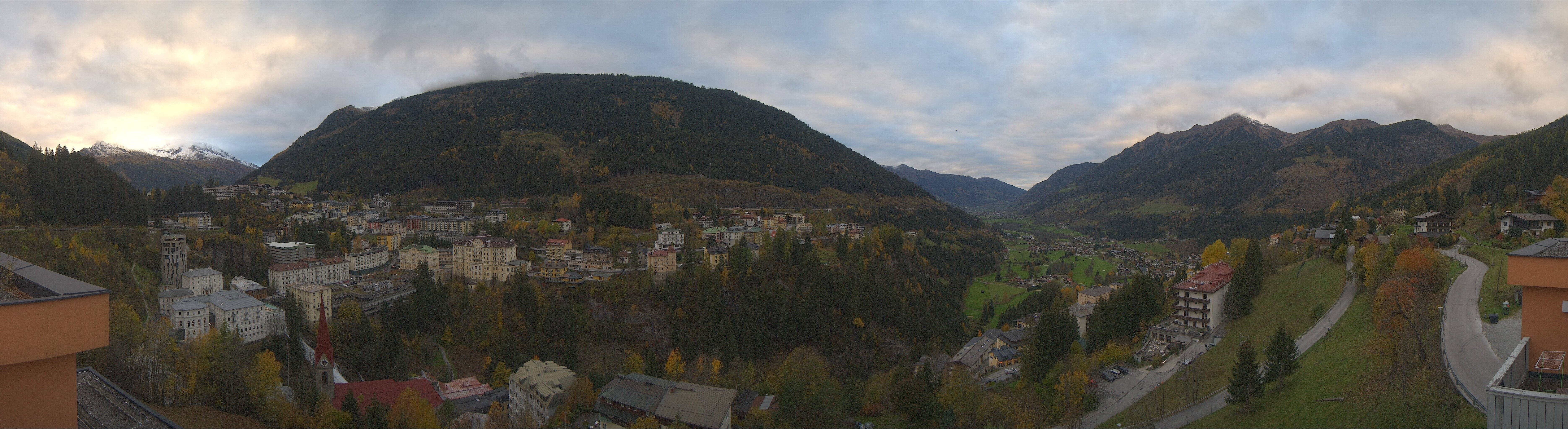 Archived image Webcam Hotel Schillerhof in Bad Gastein