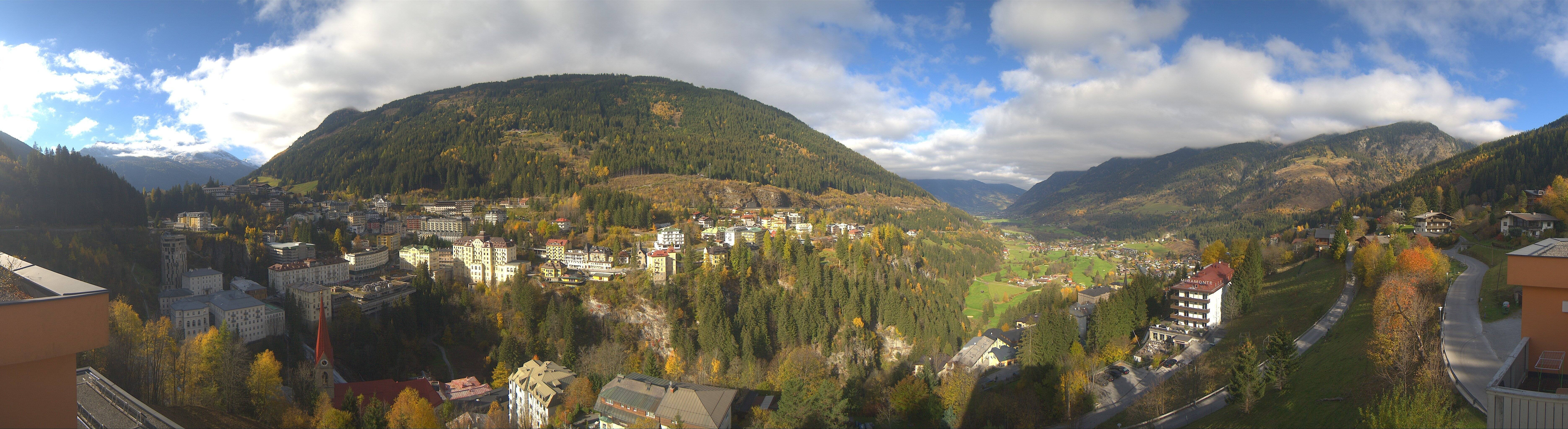 Archived image Webcam Hotel Schillerhof in Bad Gastein