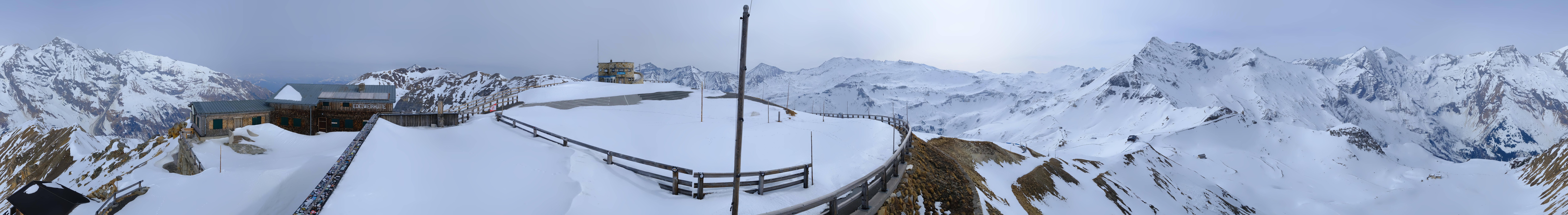Archiv Foto Webcam Großglockner Edelweißhütte