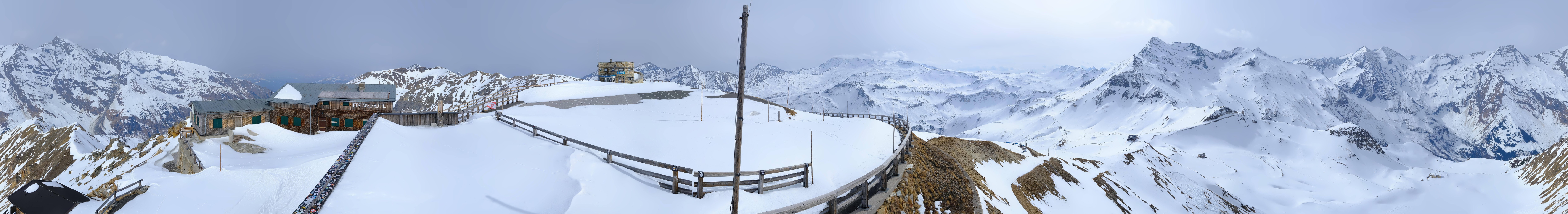 Archiv Foto Webcam Großglockner Edelweißhütte