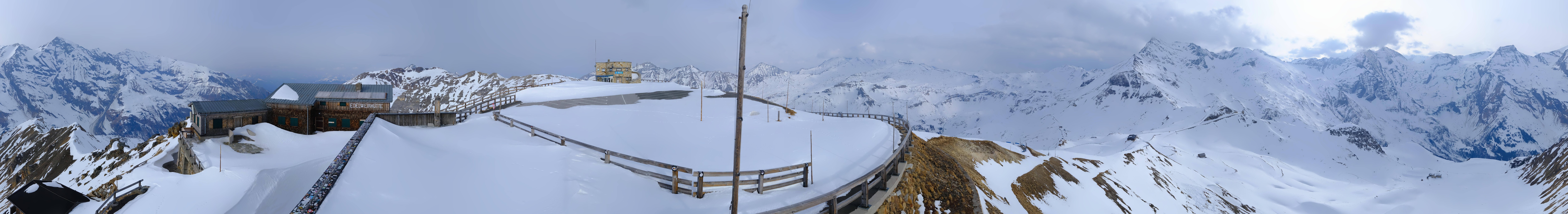 Archiv Foto Webcam Großglockner Edelweißhütte