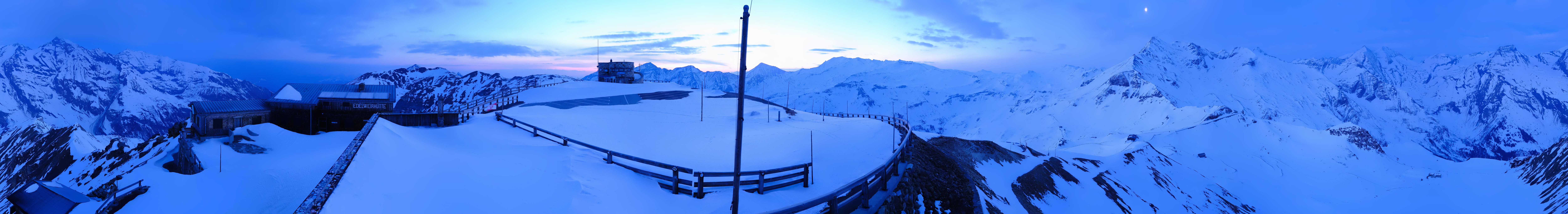 Archiv Foto Webcam Großglockner Edelweißhütte