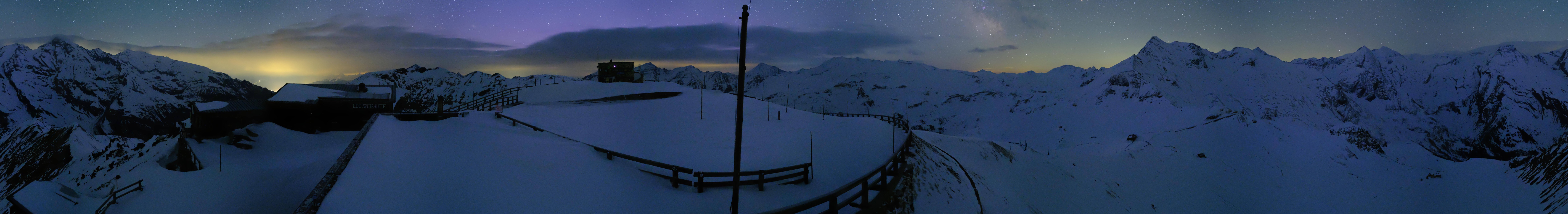 Archiv Foto Webcam Großglockner Edelweißhütte