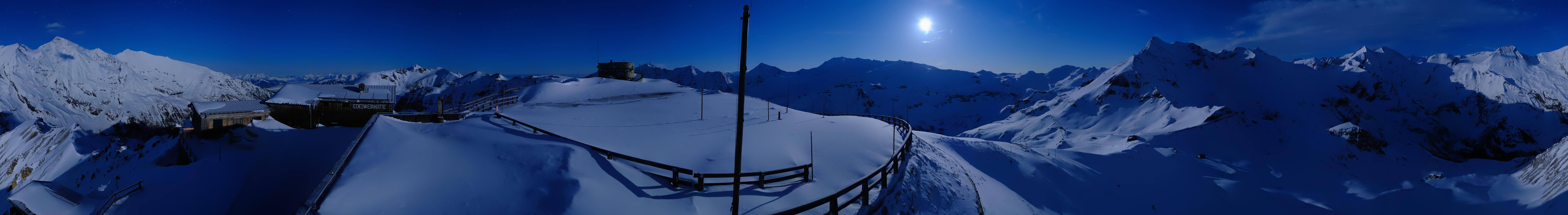 Archiv Foto Webcam Großglockner Edelweißhütte