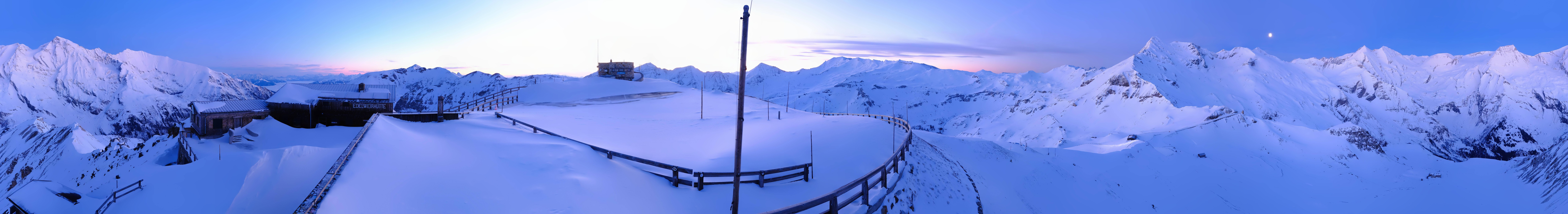 Archiv Foto Webcam Großglockner Edelweißhütte