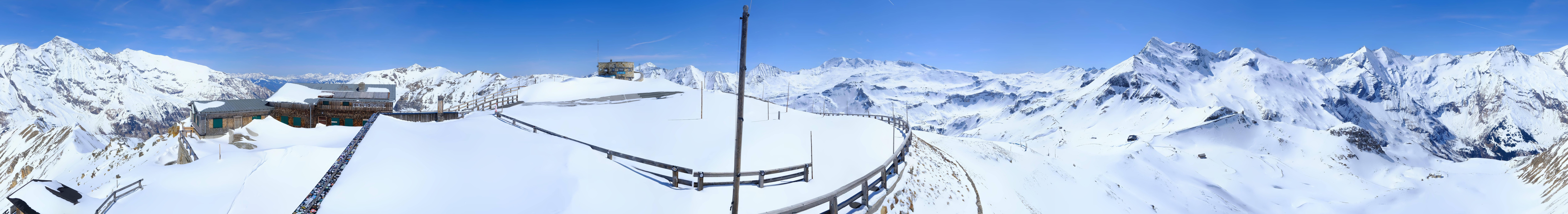 Archiv Foto Webcam Großglockner Edelweißhütte