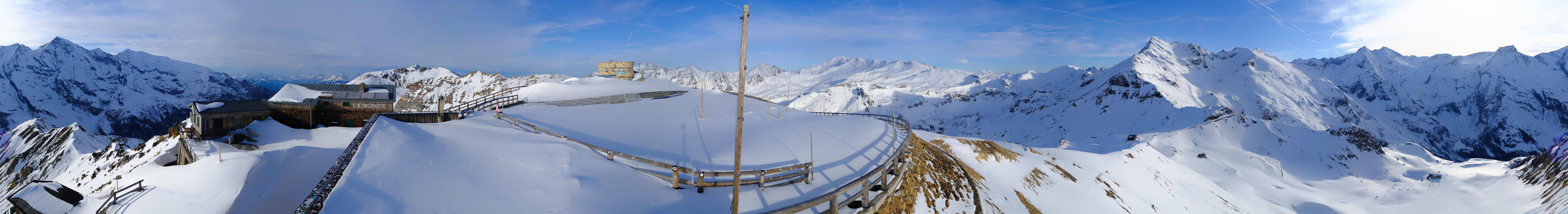 Archiv Foto Webcam Großglockner Edelweißhütte