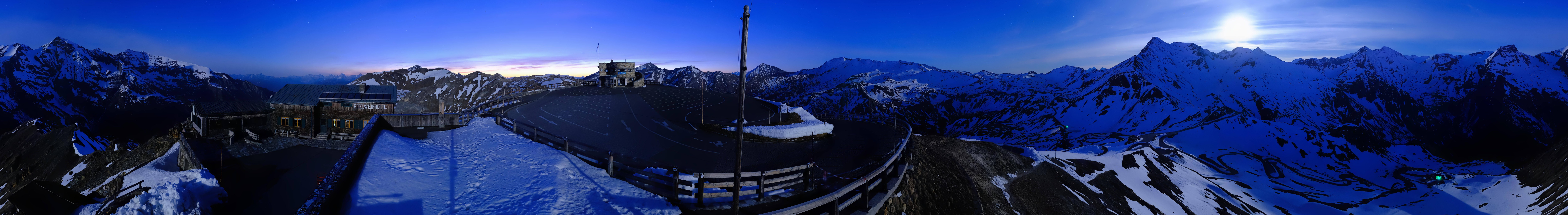 Archiv Foto Webcam Großglockner Edelweißhütte