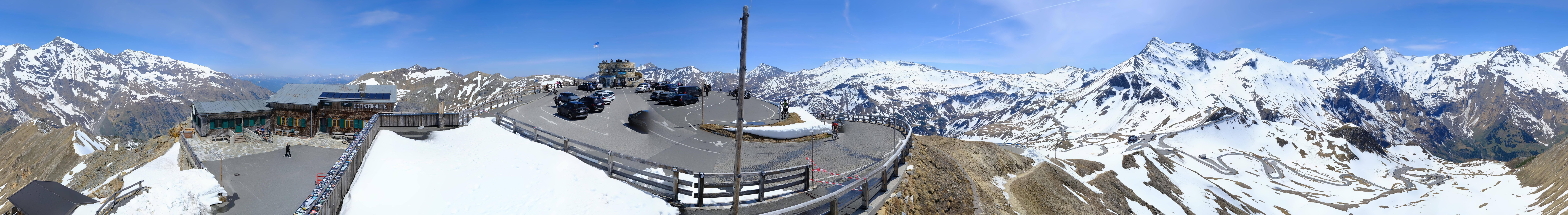 Archiv Foto Webcam Großglockner Edelweißhütte