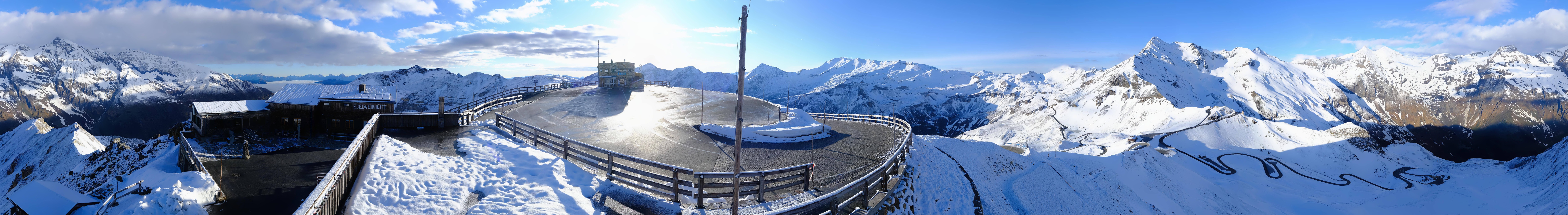 Archiv Foto Webcam Großglockner Edelweißhütte