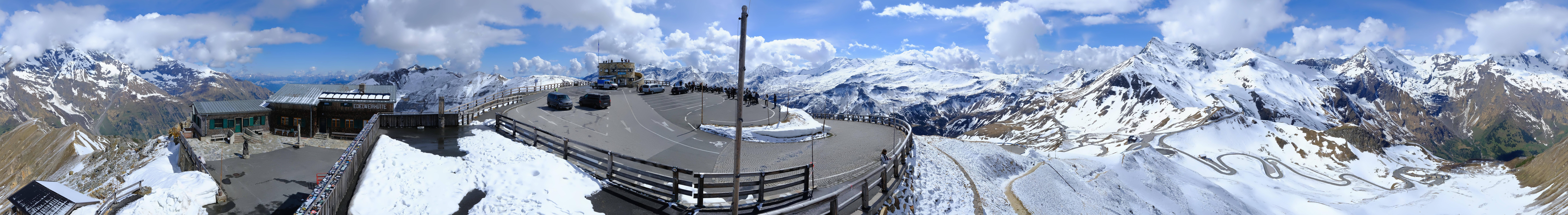 Archiv Foto Webcam Großglockner Edelweißhütte