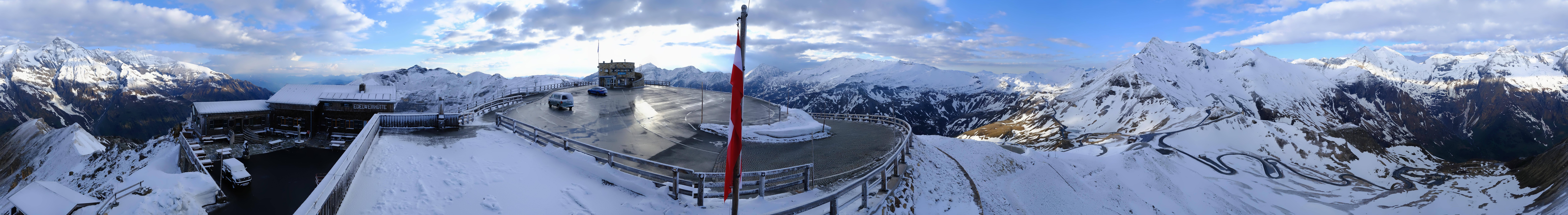 Archiv Foto Webcam Großglockner Edelweißhütte
