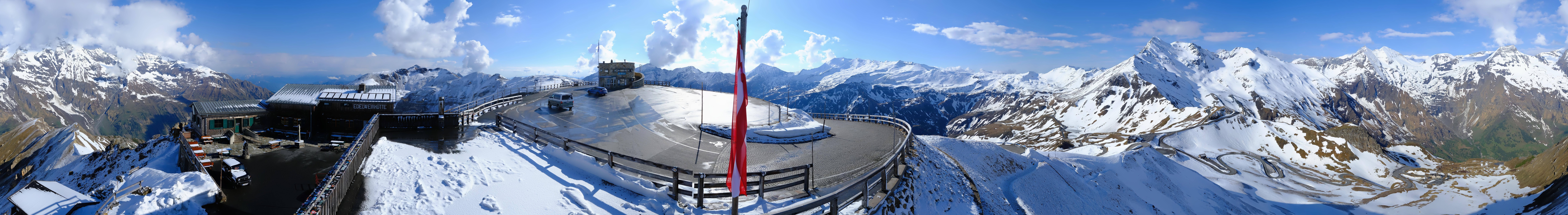 Archiv Foto Webcam Großglockner Edelweißhütte