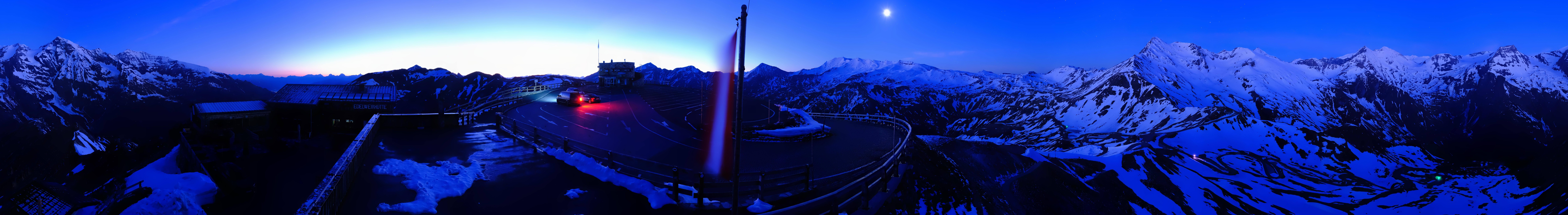 Archiv Foto Webcam Großglockner Edelweißhütte